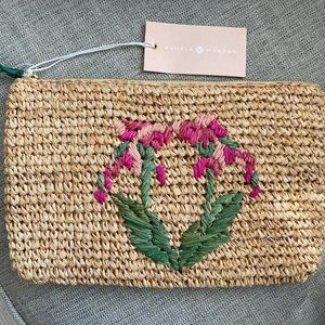 Pamela Munson, Clutch Bag, Natural Raffia